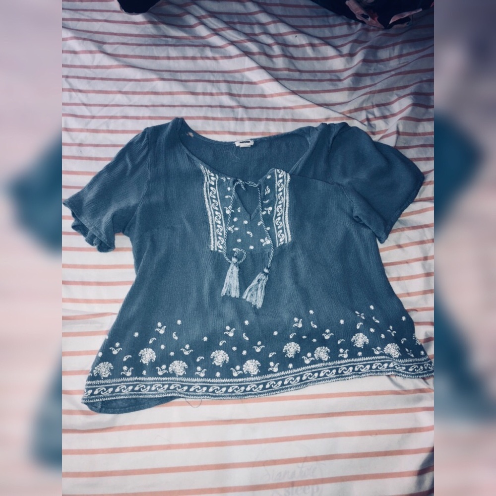Crop top 💙